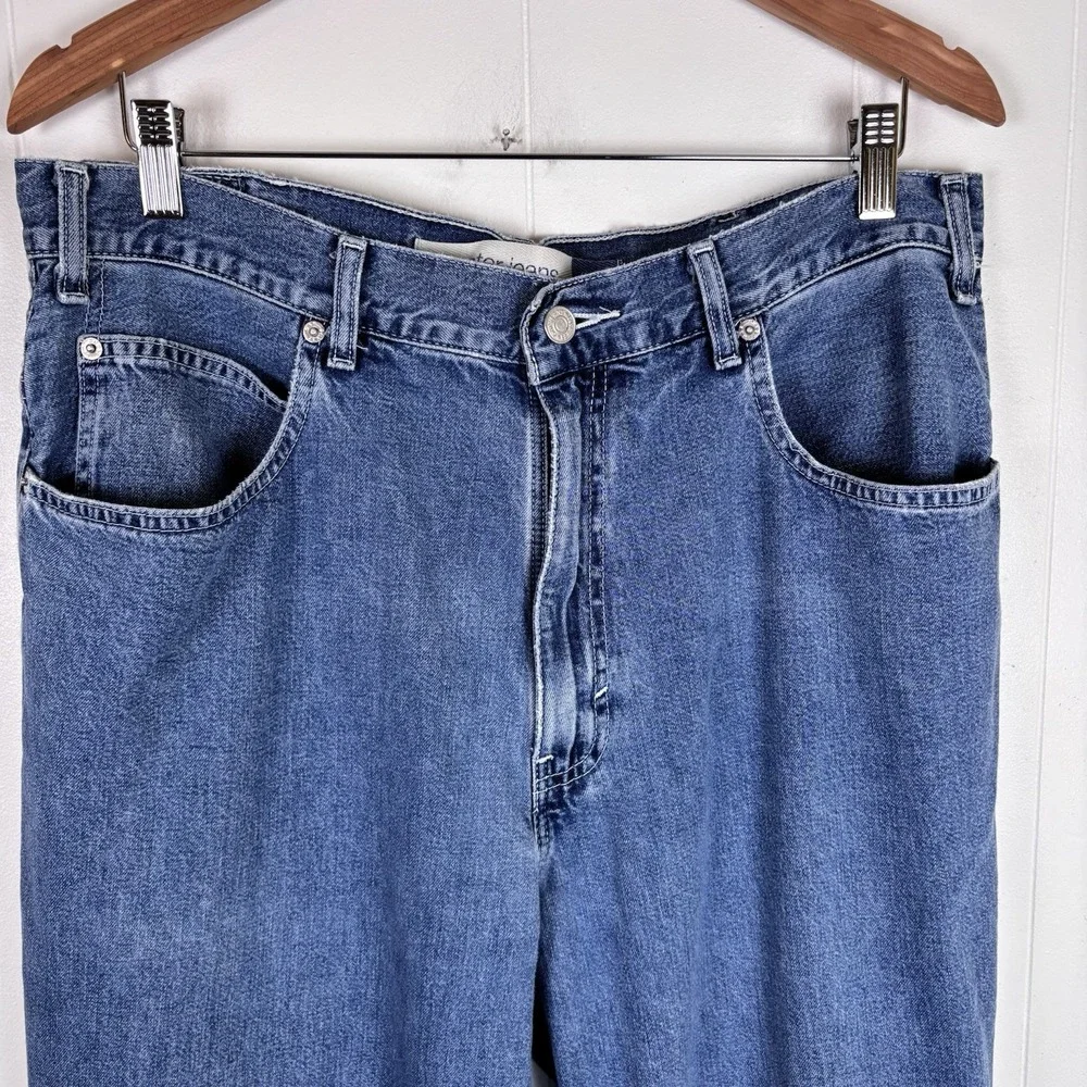 Vintage 90s Y2K Gap Skater Jeans Baggy Distressed Denim Mens 36x31.5‎